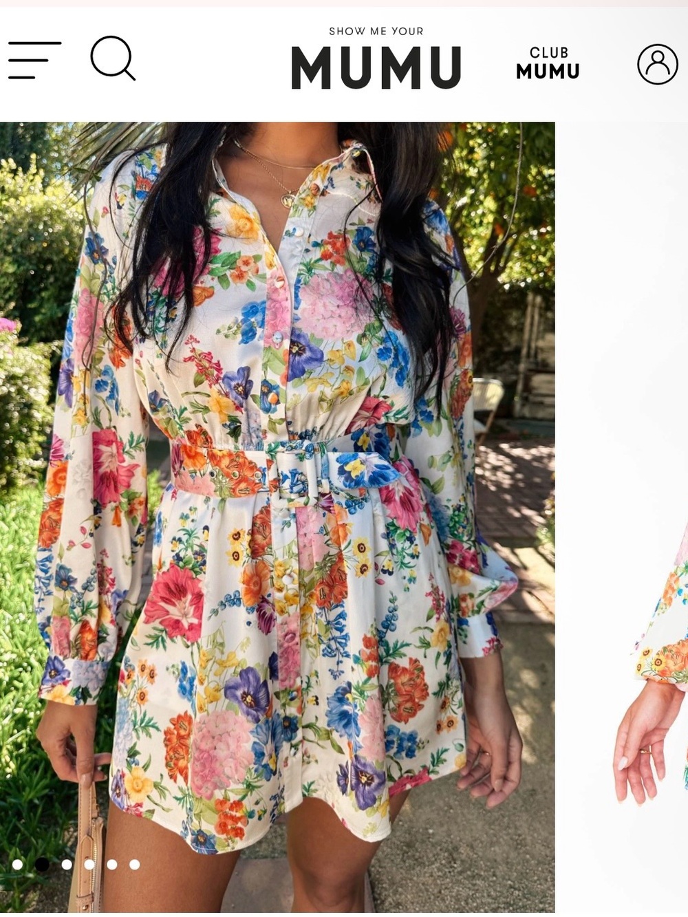 Show Me Your MuMu Carrie Collared Dress